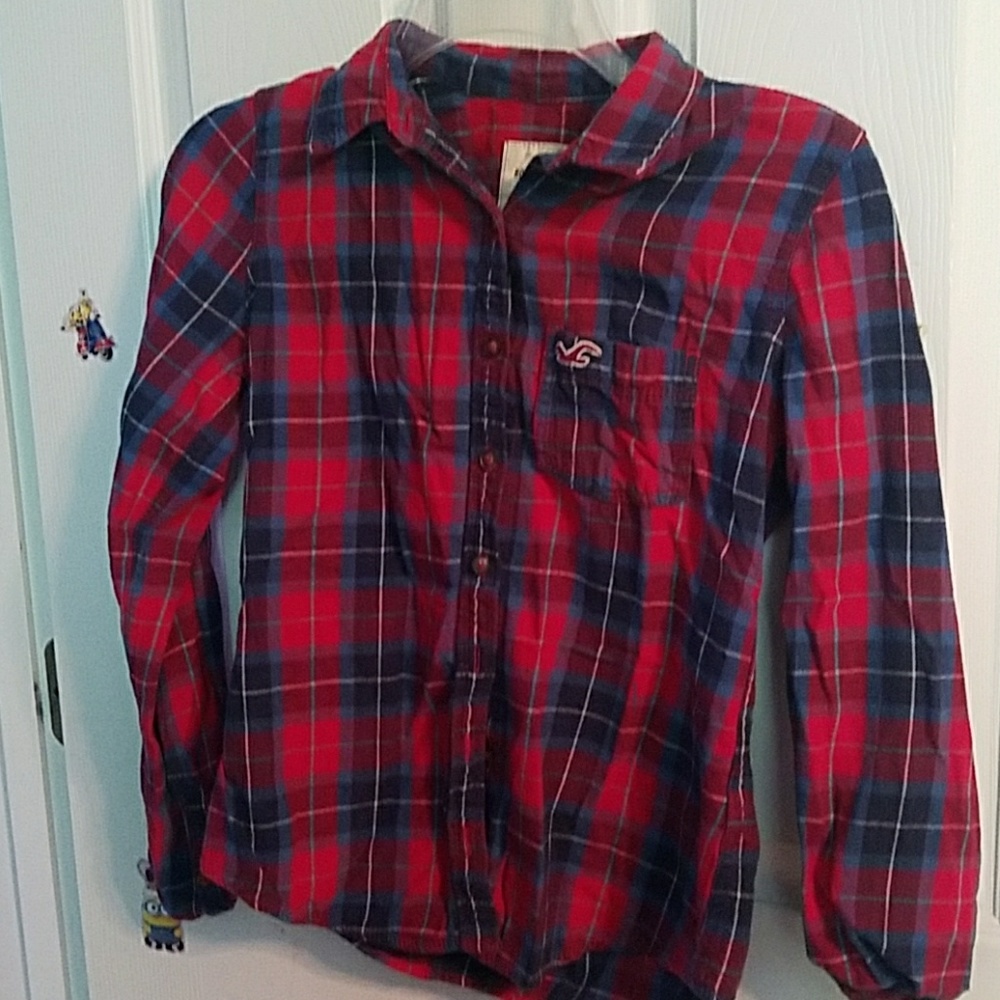 ☄Hollister cotton flannel☄